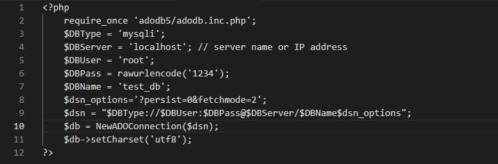 PHP Adodb เป็น Library ที่ใช้งานติดต่อ Database ที่สำหรับผมคิดว่าดีที่สุดแล้ว