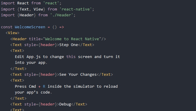 React native